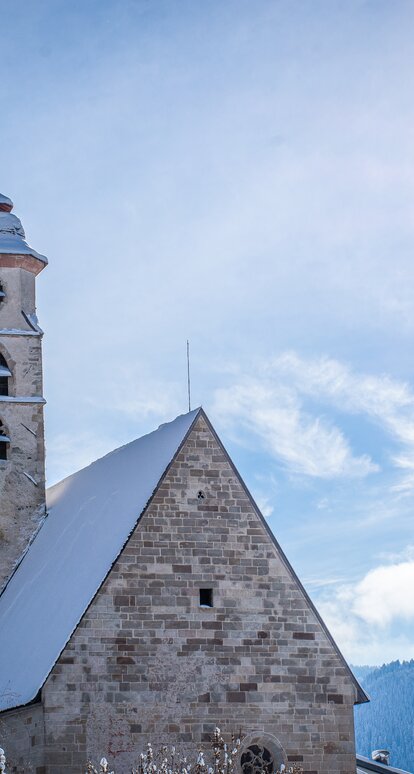 Inverno Nova Ponente | © Alexandra Näckler Chiesa parrocchiale di Nova Ponente inverno | © Alexandra Näckler