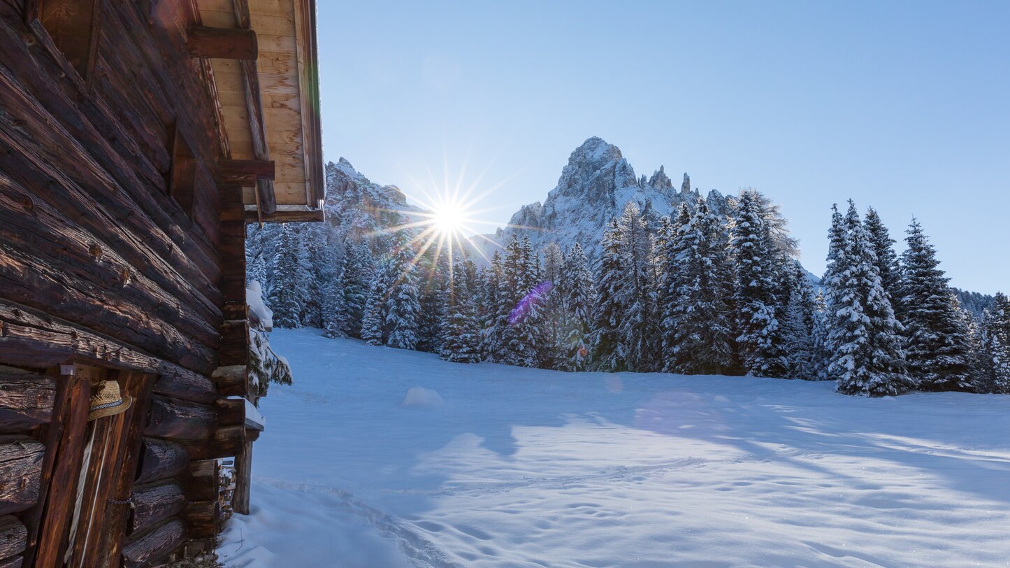 Latemar Inverno | © Günther Pichler Latemar Prato Corno d'Ega Neve | © Günther Pichler