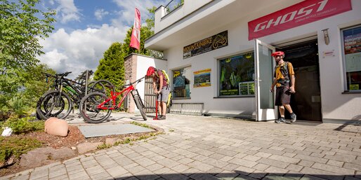 Riparazione biciclette Noleggio biciclette Val d'Ega | © Eggental Tourismus/Jens Staudt