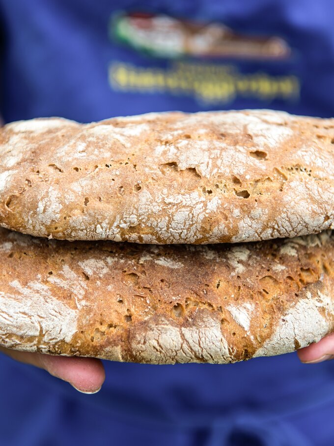 Homemade bread | © Helmuth Rier Two homemade bread loafs | © Helmuth Rier